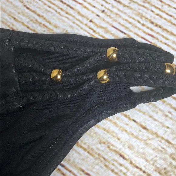 Pilyq Onxy Braided Swim Bikini Bottom - Picture 5 of 8